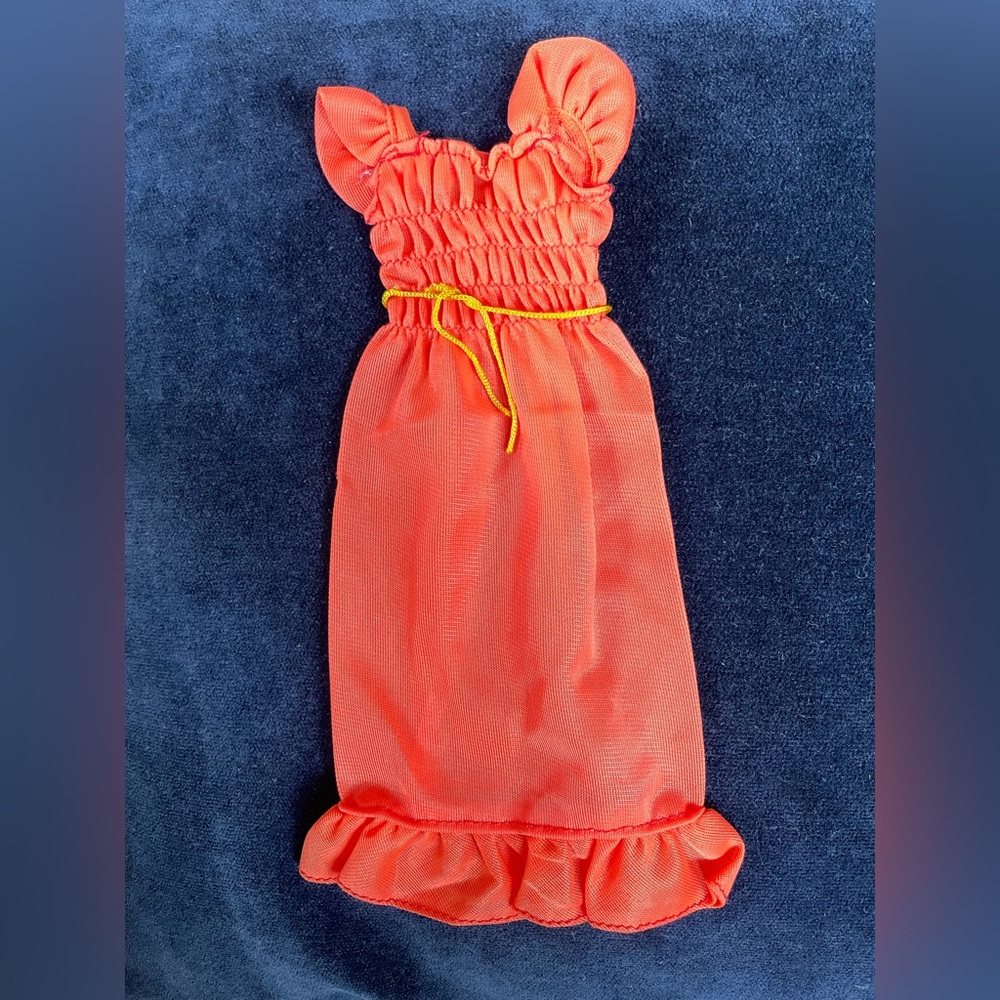 Barbie Vintage Original Tricott Dress #7814 1969